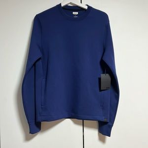 Away travel the upgrade crew blue men sweatshirt size s new with tag